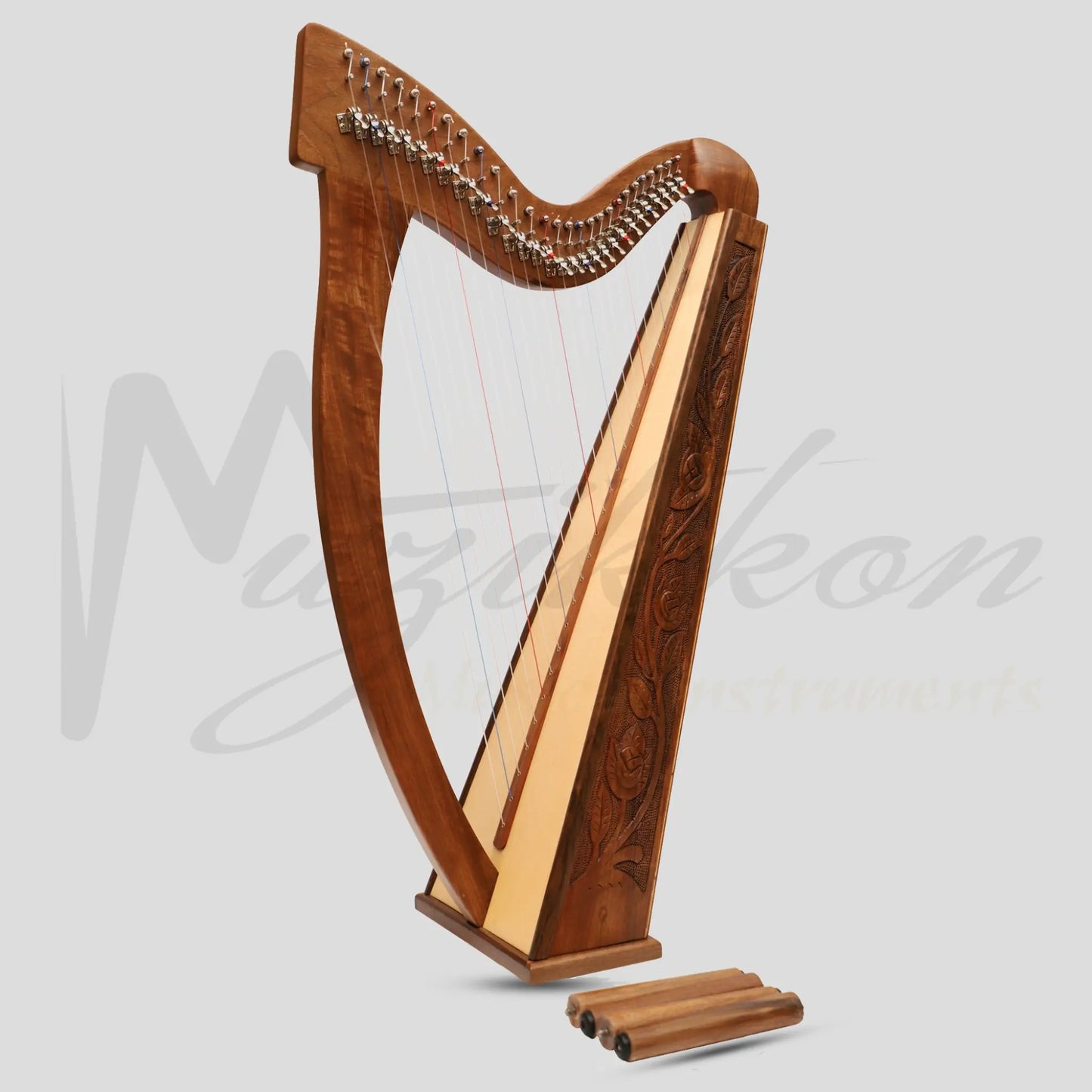 27 Strings Trinity Harp Rosewood