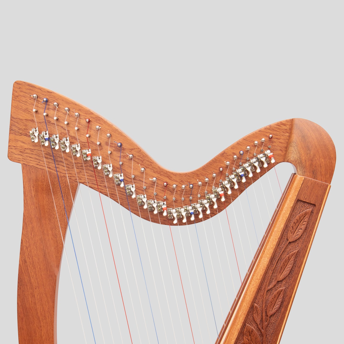 27 String Trinity Harp Mahogany