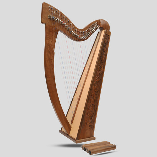 27 String Trinity Harp Walnut