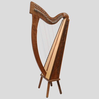 27 String Trinity Harp Walnut