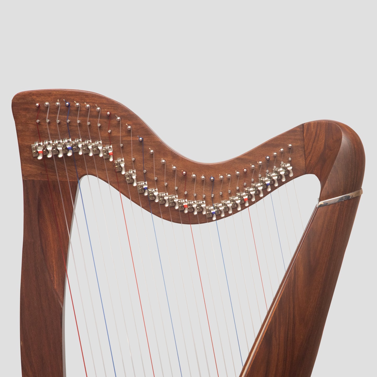 28 String Claddagh Harp Rosewood