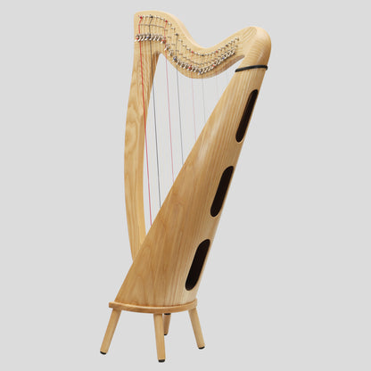 Muzikkon 28 String Claddagh Harp Ashwood