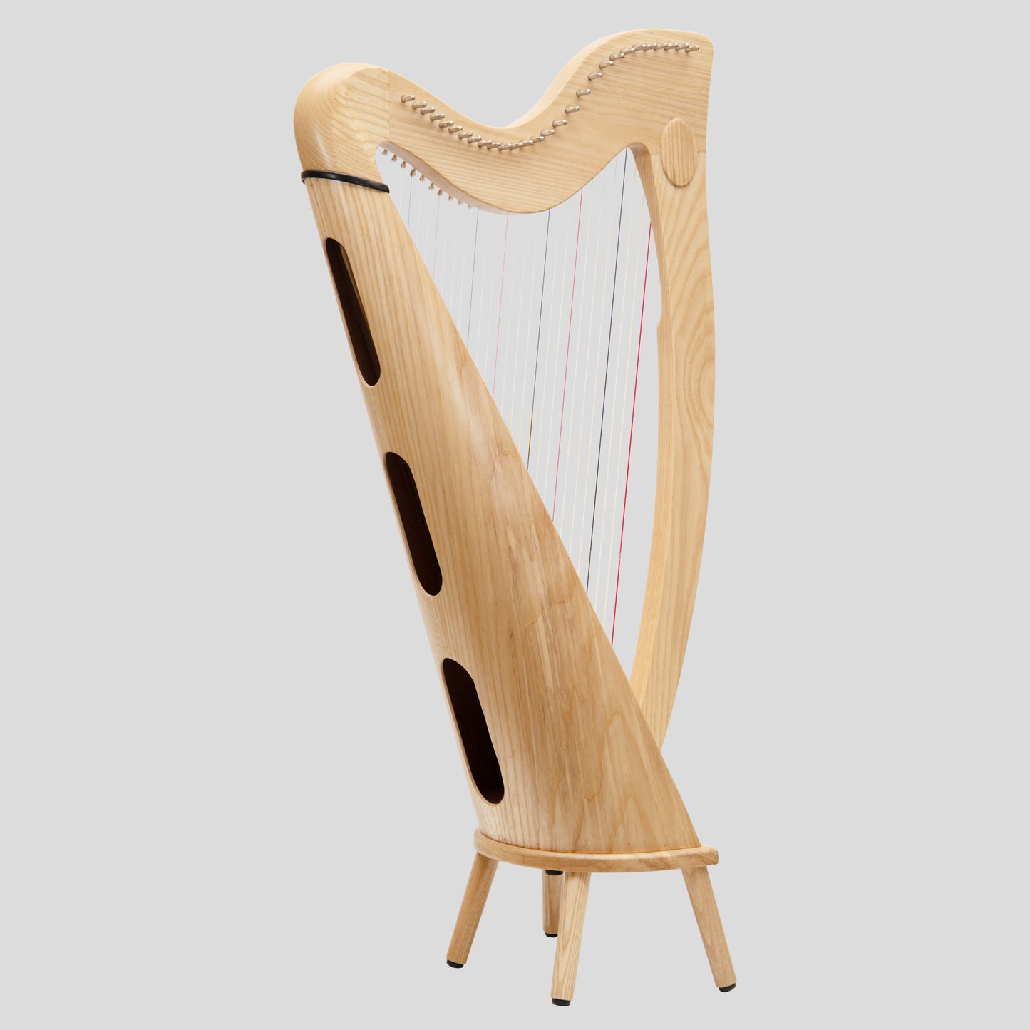 Muzikkon 28 String Claddagh Harp Ashwood