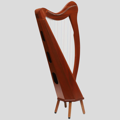 Muzikkon Ard RI Harp, 27 String Mahogany