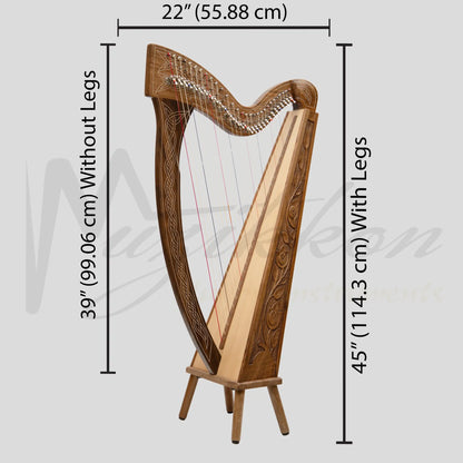 29 String Boru Harp