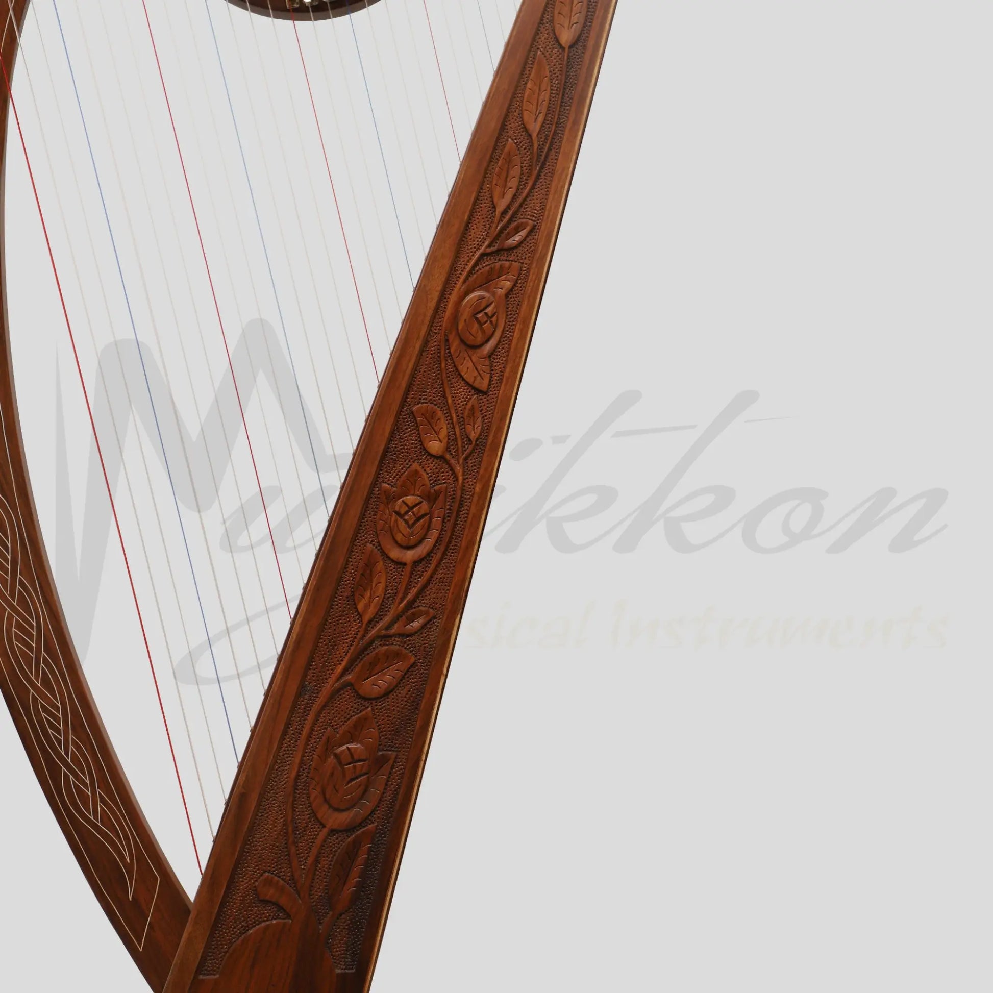 29 String Boru Harp Rosewood