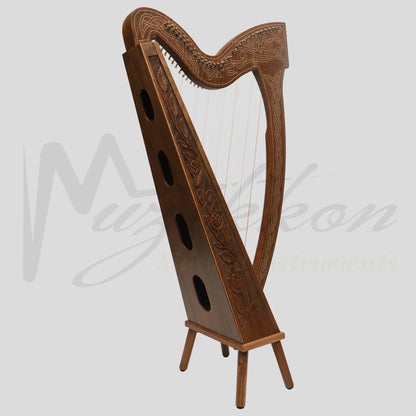 29 String Boru Harp Walnut