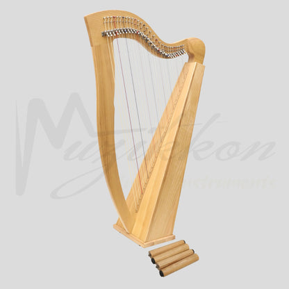 29 String McHugh Harp Square Back Ashwood