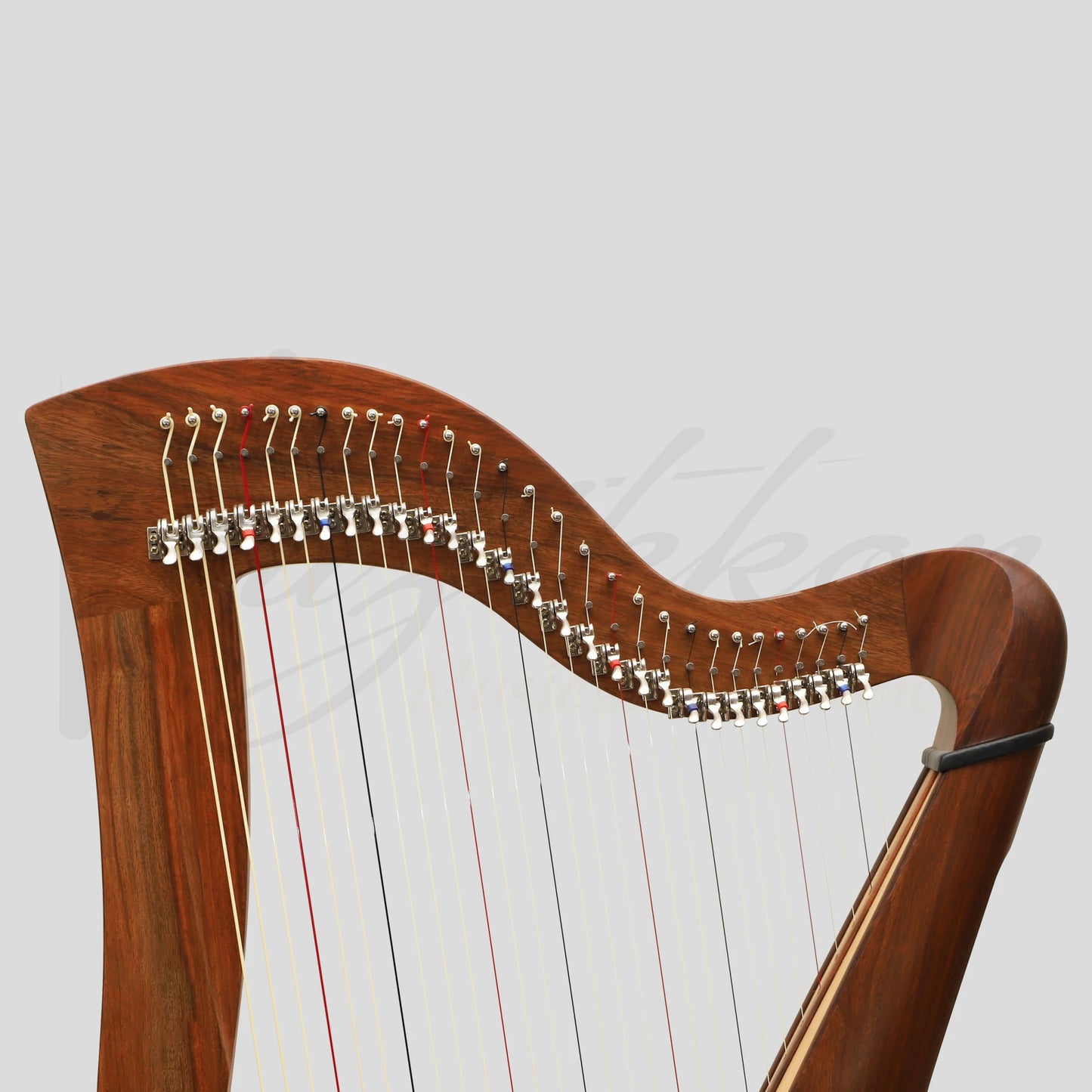 29 Strings McHugh Harp Round Back