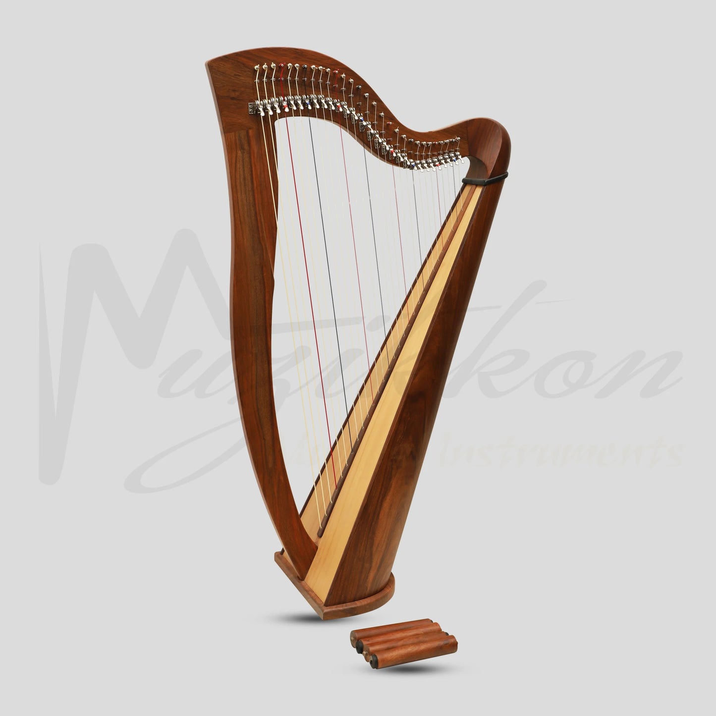 29 Strings McHugh Harp Round Back Rosewood