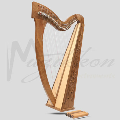 29 Strings Trinity Harp Walnut