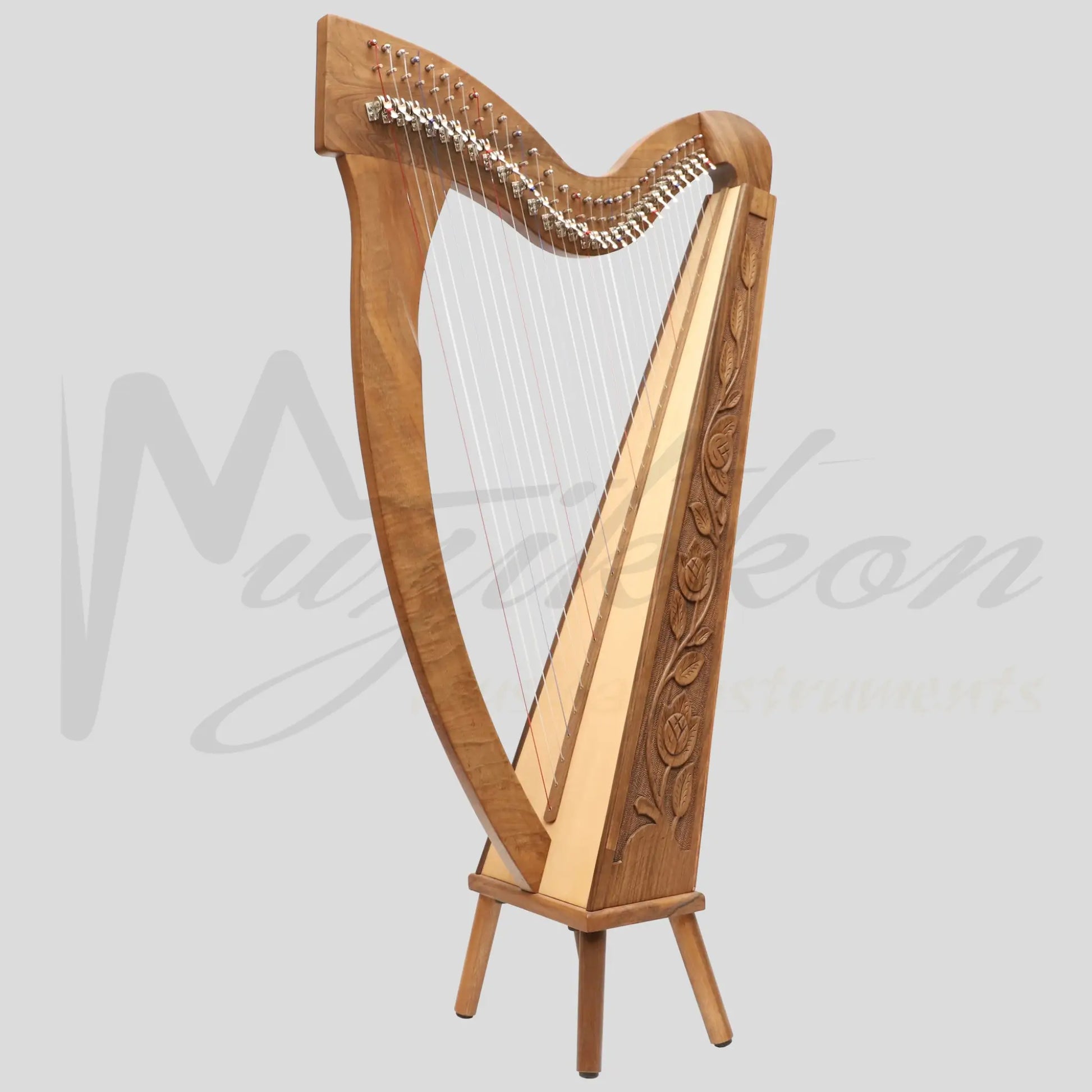 29 Strings Trinity Harp Walnut