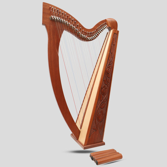 29 Strings Trinity Harp Mahogany