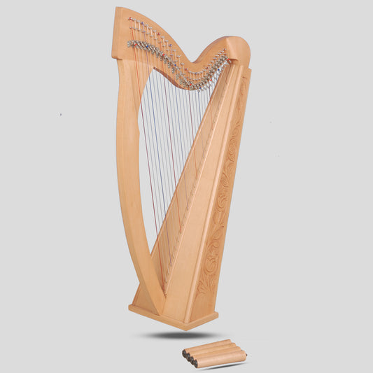 29 Strings Trinity Harp Beechwood