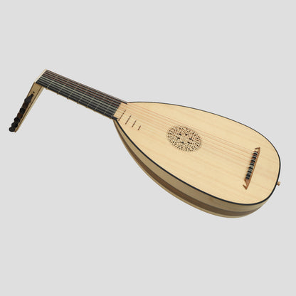 Muzikkon Renaissance Lute 8 Course Deluxe Left Hand secondo Hieber