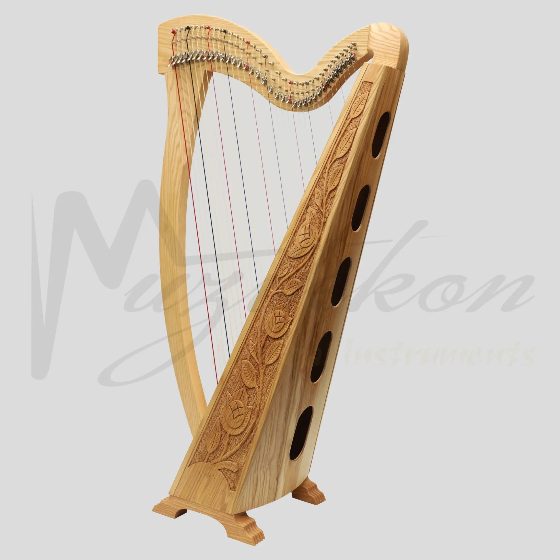 36 String Trinity Harp Ashwood