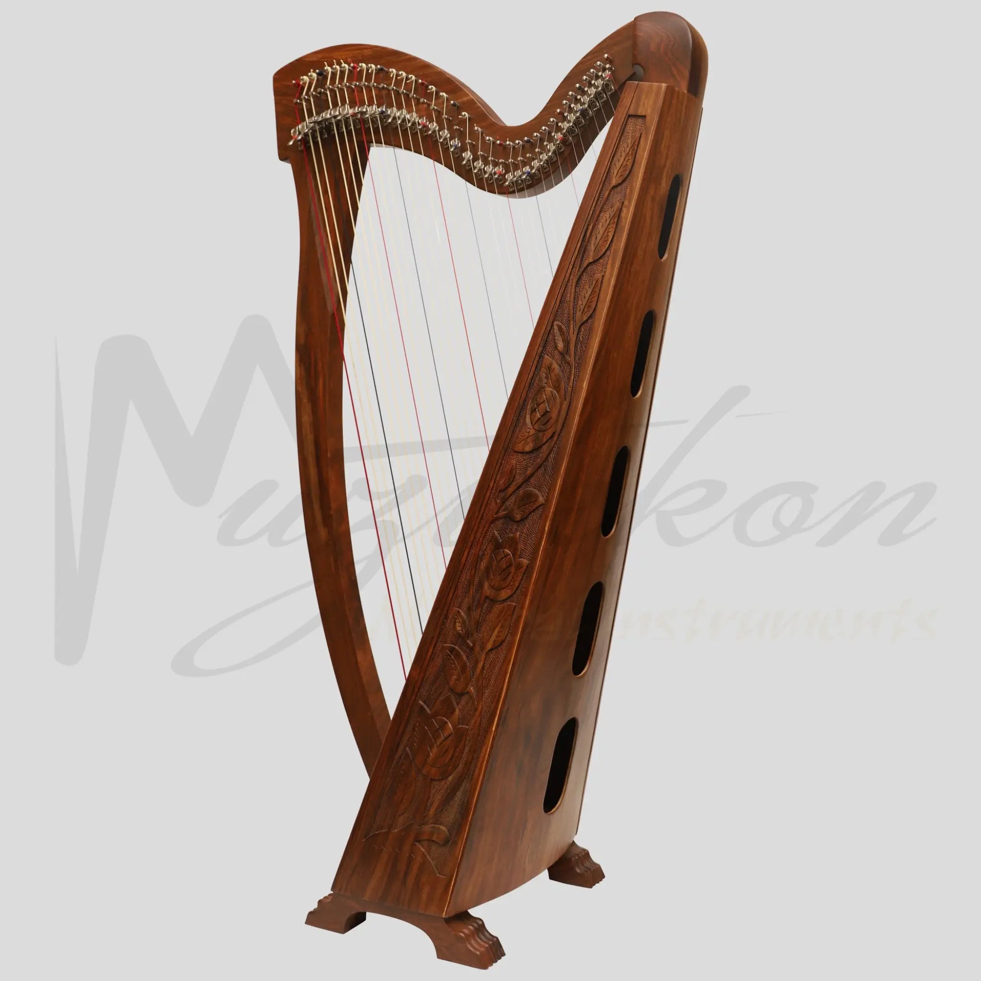 36 String Trinity Harp Rosewood