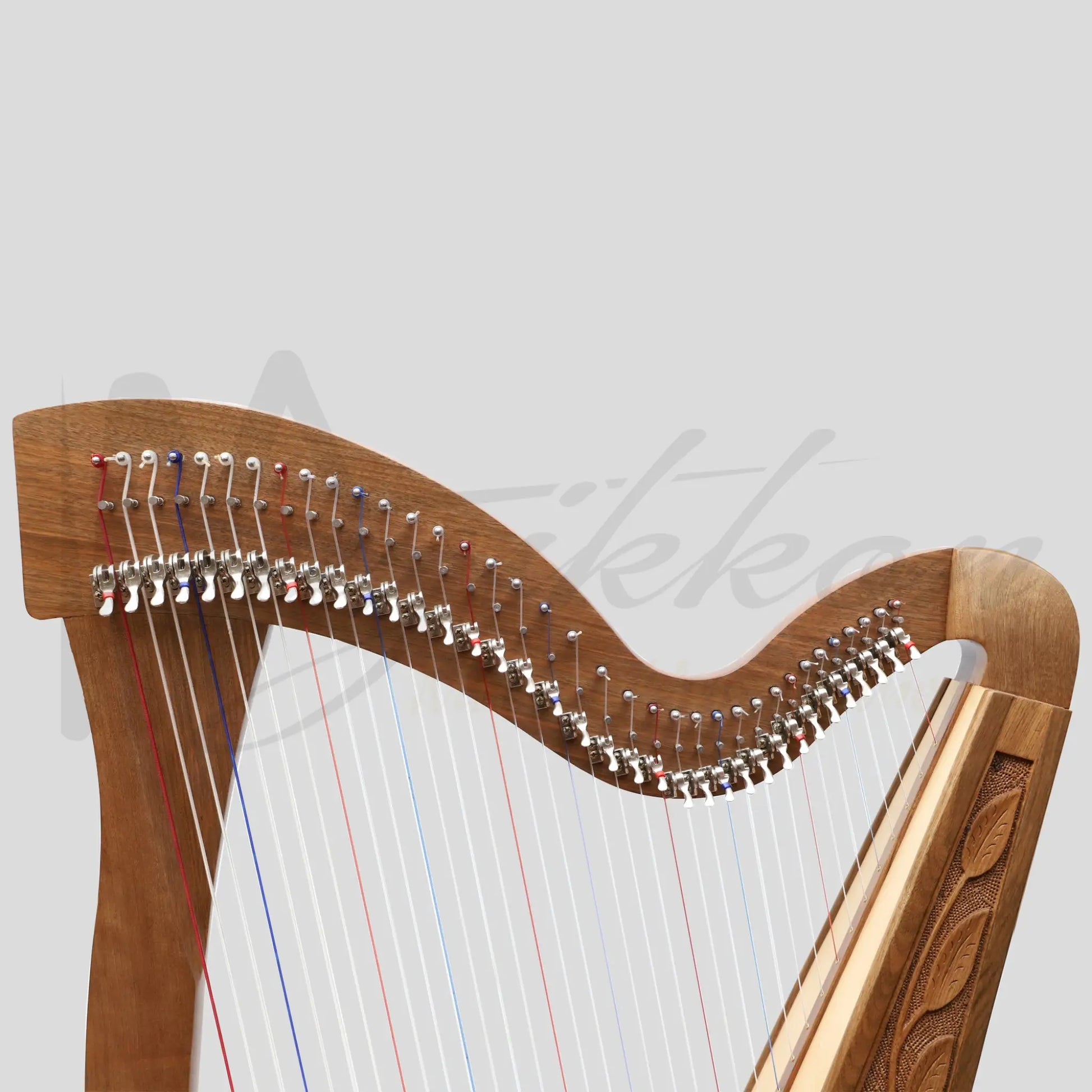 36 String Trinity Harp Walnut