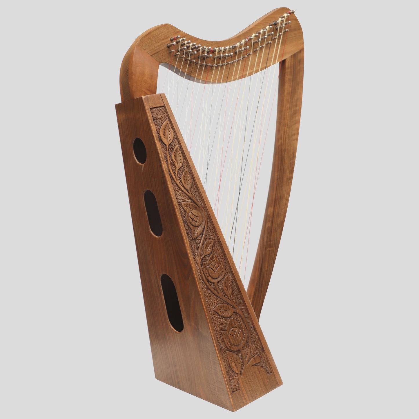 Cross Strung Harp, 38 String Walnut