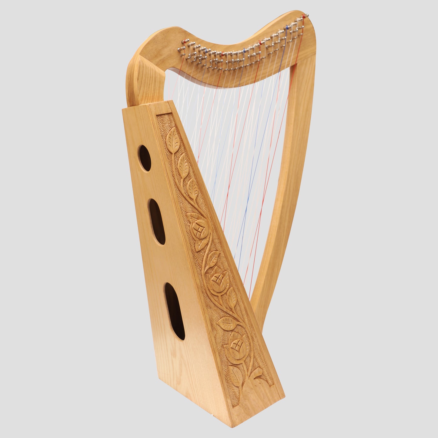 Cross Strung Harp, 38 Strings Ashwood