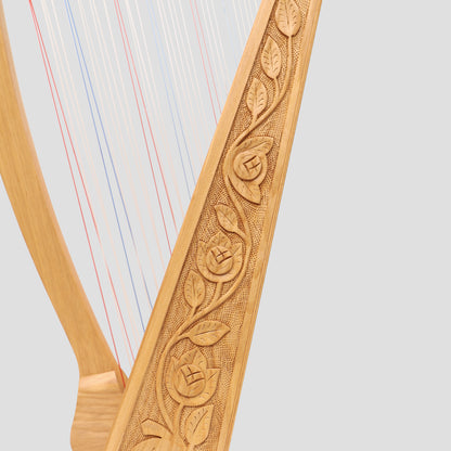 Cross Strung Harp, 38 Strings Ashwood