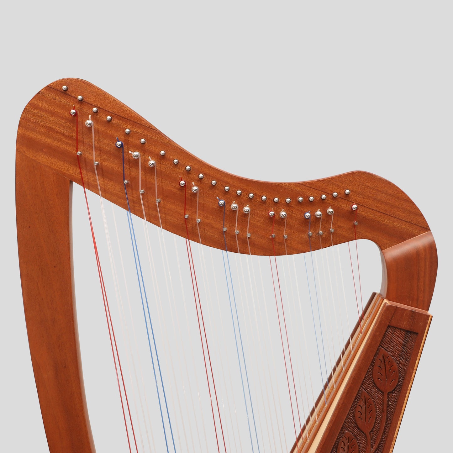 Cross Strung Harp, 38 String Mahogany