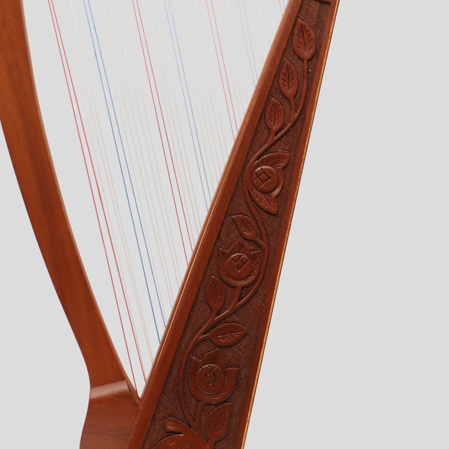 Cross Strung Harp, 38 String Mahogany