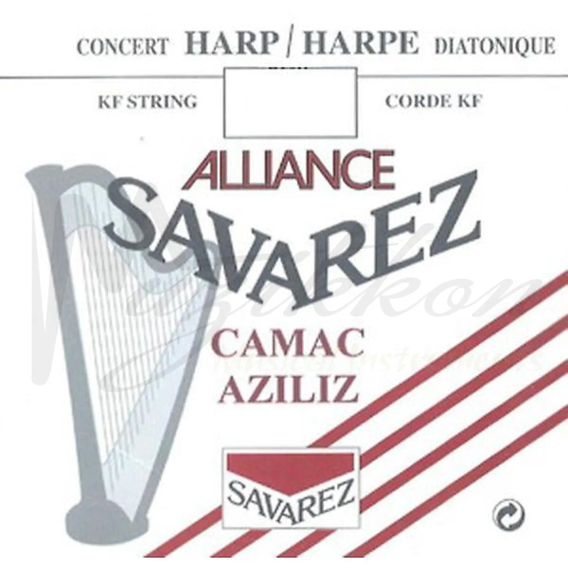 3rd Octave E - Alliance® Fluorocarbon KF HKA18 Harp String Camac Harp String Muzikkon