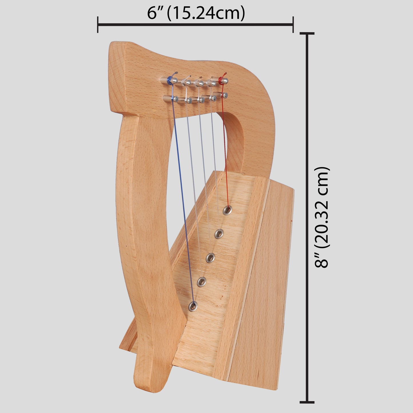 O'Carolan 5 corde di legno di faggio semplice