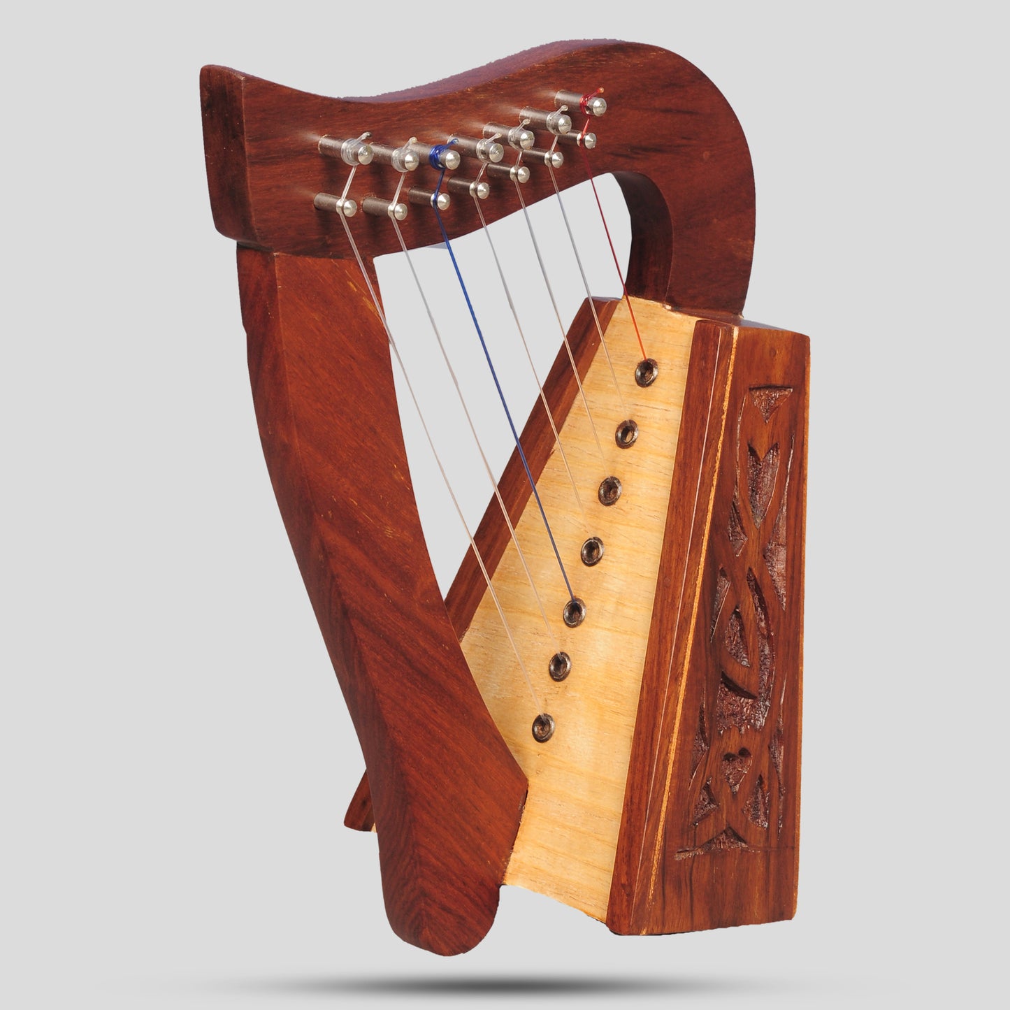 Muzikkon O'Carolan Harfe, 7-saitiger Palisanderknoten