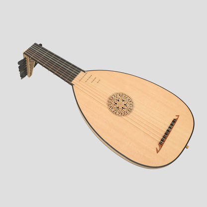 Muzikkon Renaissance-Laute, 8-chörig, Deluxe, rechte Hand nach Hieber