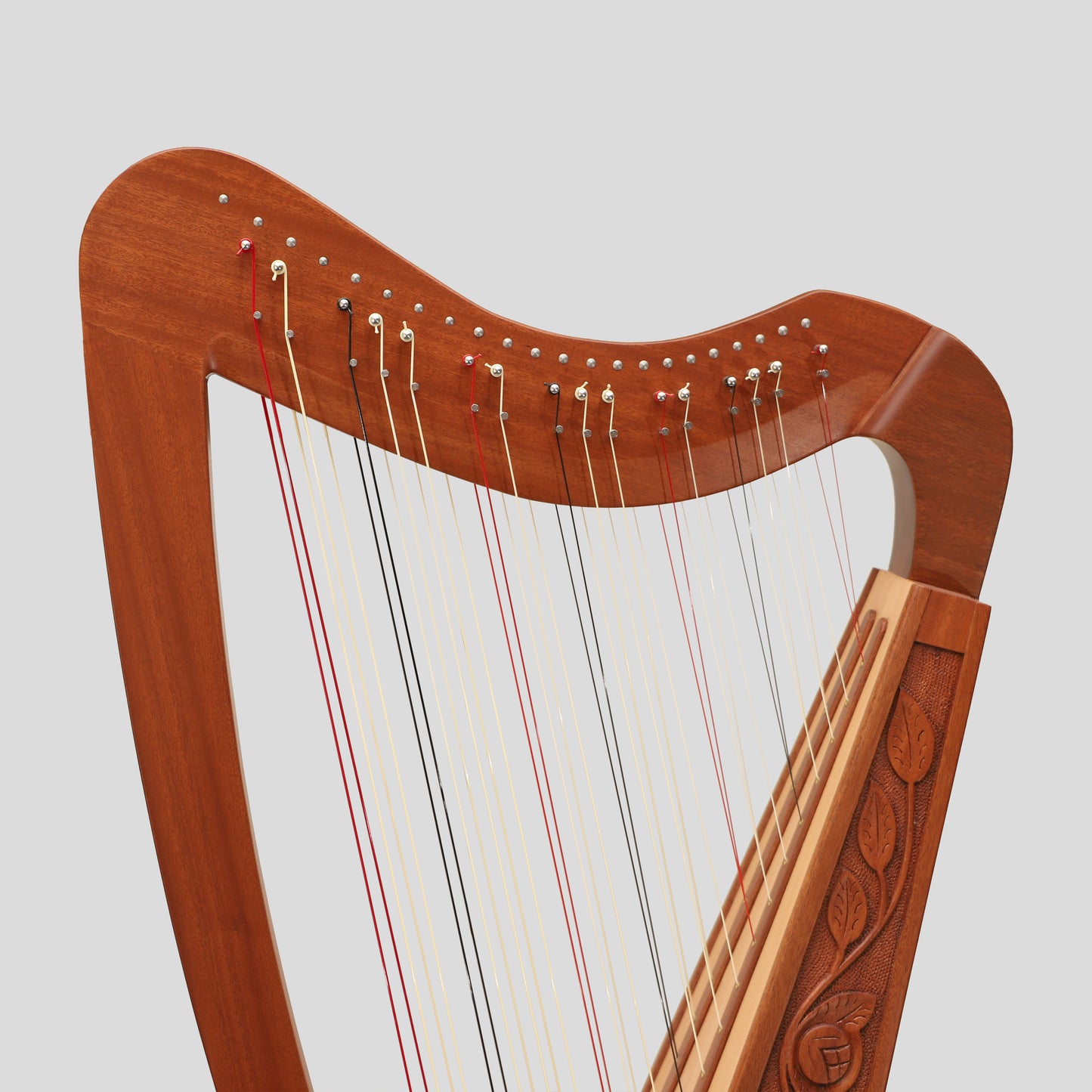 Cross Strung Harp, 38 String Mahogany
