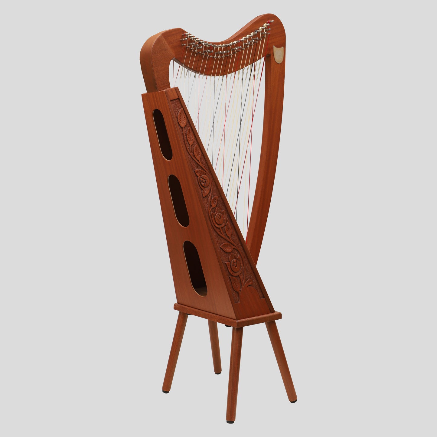 Cross Strung Harp, 38 String Mahogany