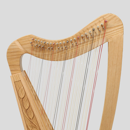 Cross Strung Harp, 38 Strings Ashwood