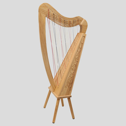 Cross Strung Harp, 38 Strings Ashwood