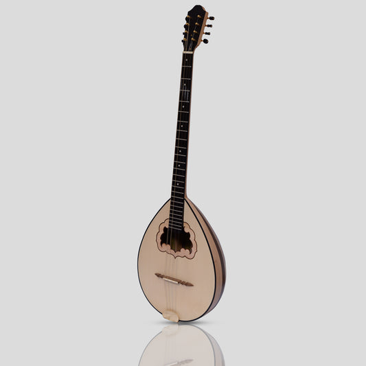 Bouzouki greco acero variegato e noce