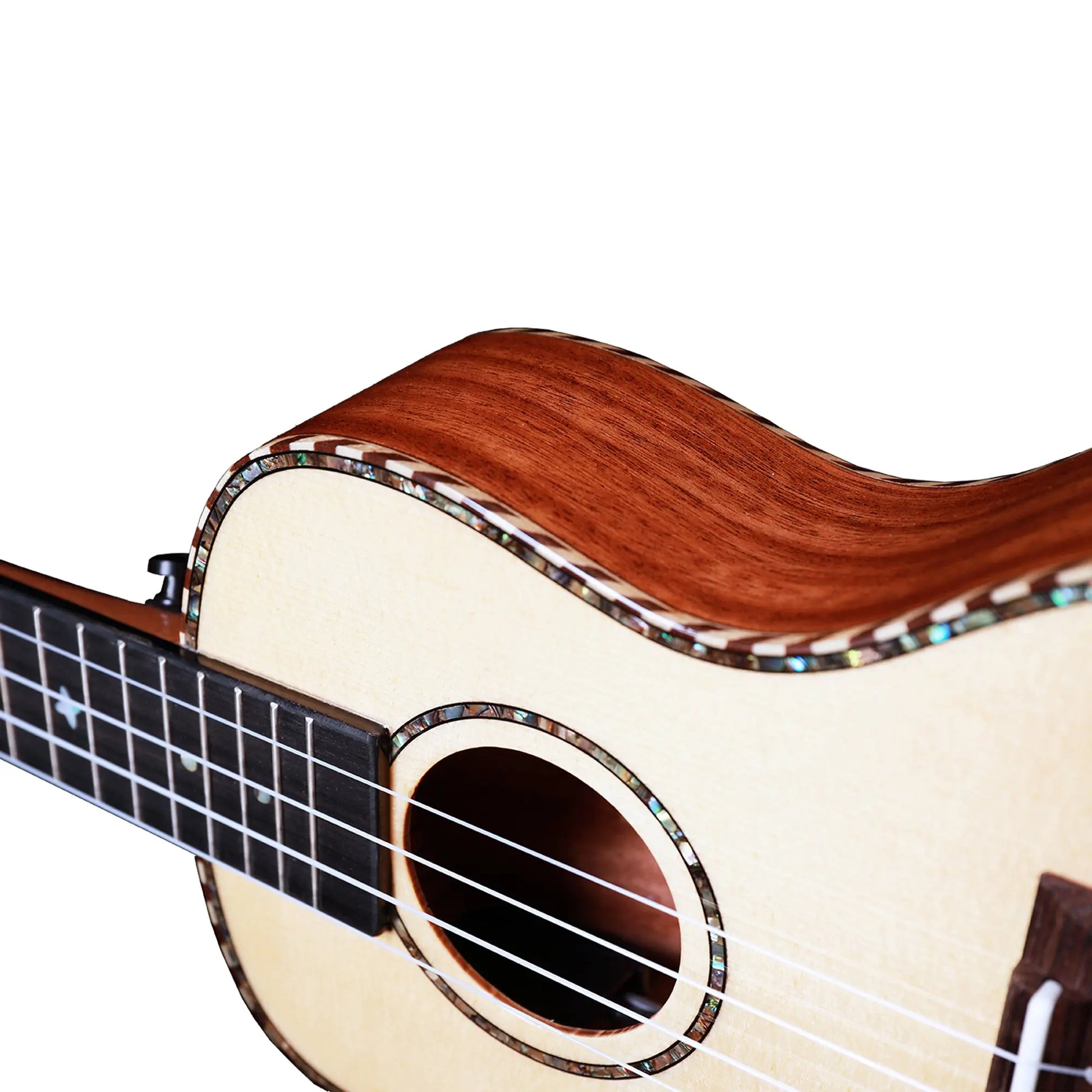 Heartland Concert Ukulele Mahogany with EQ Muzikkon