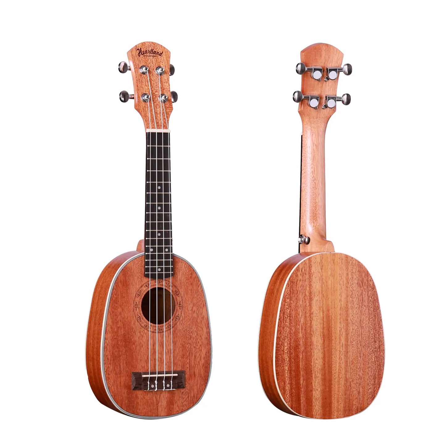 Heartland Soprano Ukulele Mahogany Beginner Pack Muzikkon