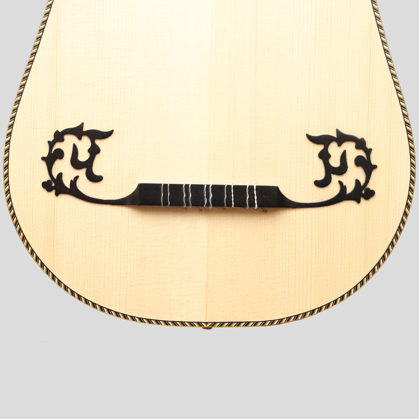 Heartland Sellas Barockgitarre, 5-chöriger Nussbaum linke Hand