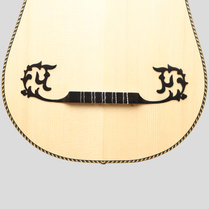 Heartland Sellas Barockgitarre, 5-chöriger Nussbaum linke Hand