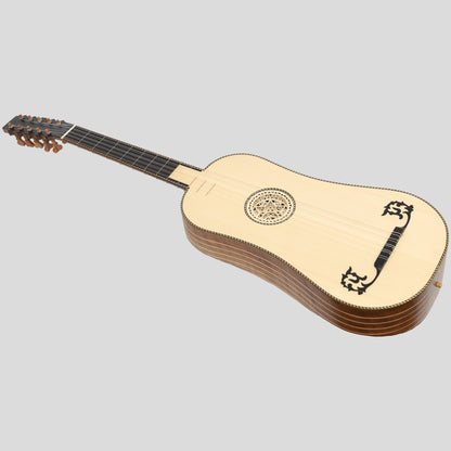 Heartland Sellas Barockgitarre, 5-chöriger Nussbaum linke Hand