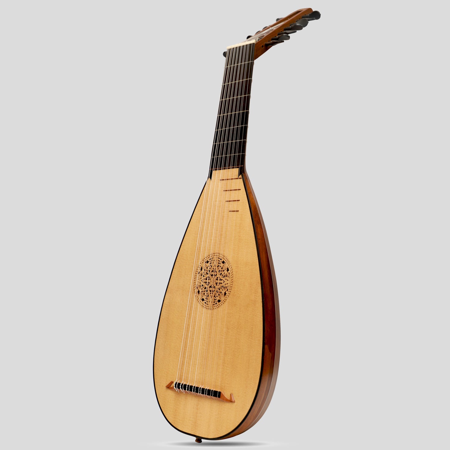 Heartland Travel Lute, 8 portate Rosewood di Muzikkon