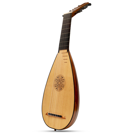 Heartland Travel Lute, 8 portate Rosewood di Muzikkon