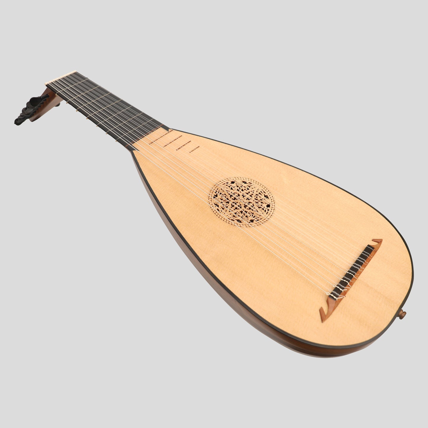 Heartland Travel Lute, 8 portate Rosewood di Muzikkon