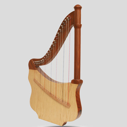 Lute Harp, 22 Strings Rosewood