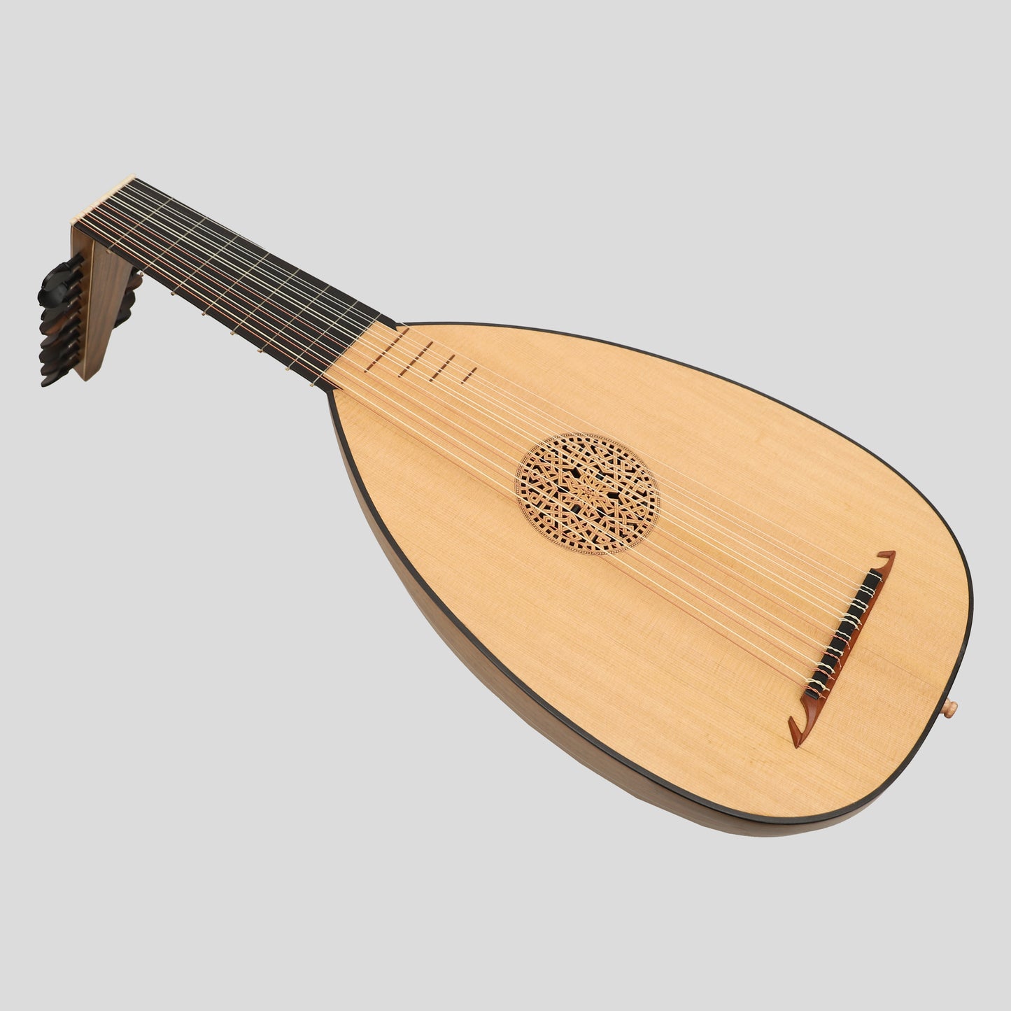 Muzikkon Renaissance Lute 8 Course Right Hand After Hieber