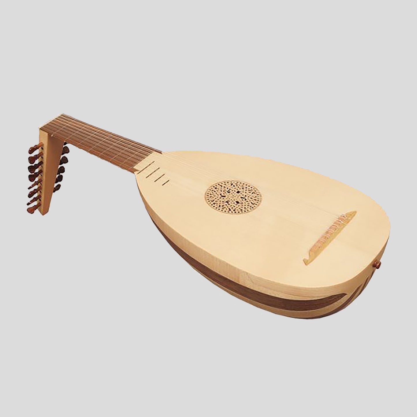 Muzikkon Renaissance Lute 8 Course Left Hand After Hieber