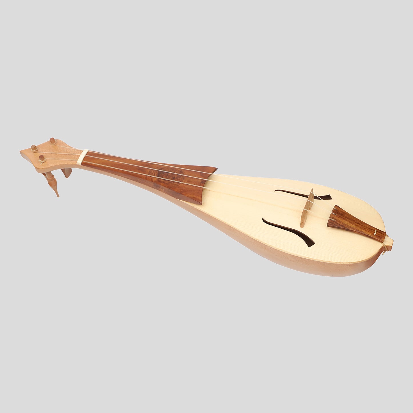 Muzikkon Alto Rebec, 3-saitige Lacewood