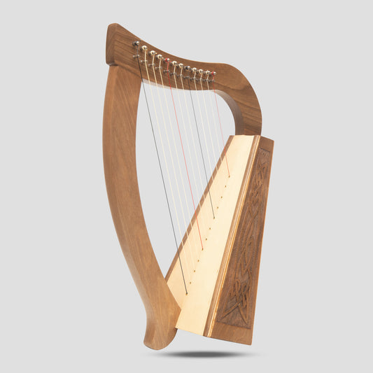 O'Carolan Harp 12 Corde Nodo Noce