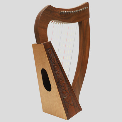 O'Carolan Harp 12 Strings Rosewood with Sharpening Levers